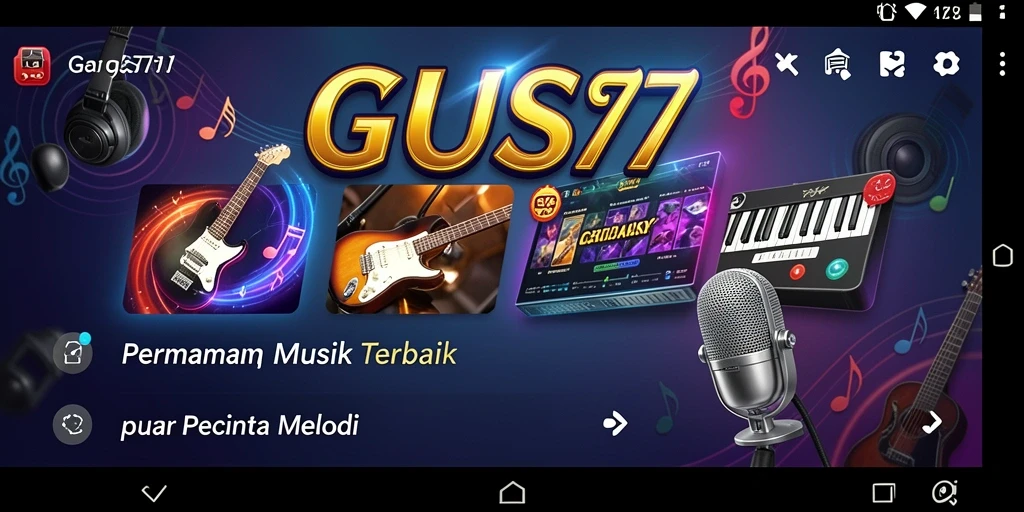 Tampilan gameplay GUS77 yang interaktif dan menarik.