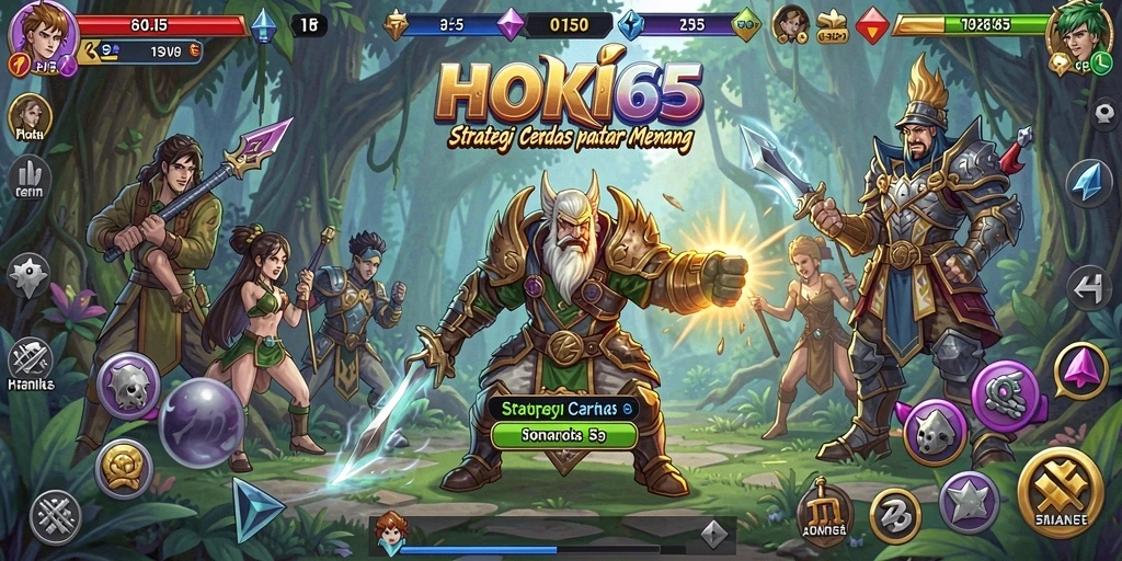 Tampilan gameplay HOKI65 yang memukau dan menegangkan.