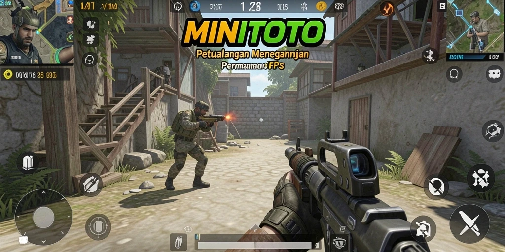 Gameplay intens MINITOTO dengan aksi tembak-menembak yang mendebarkan.