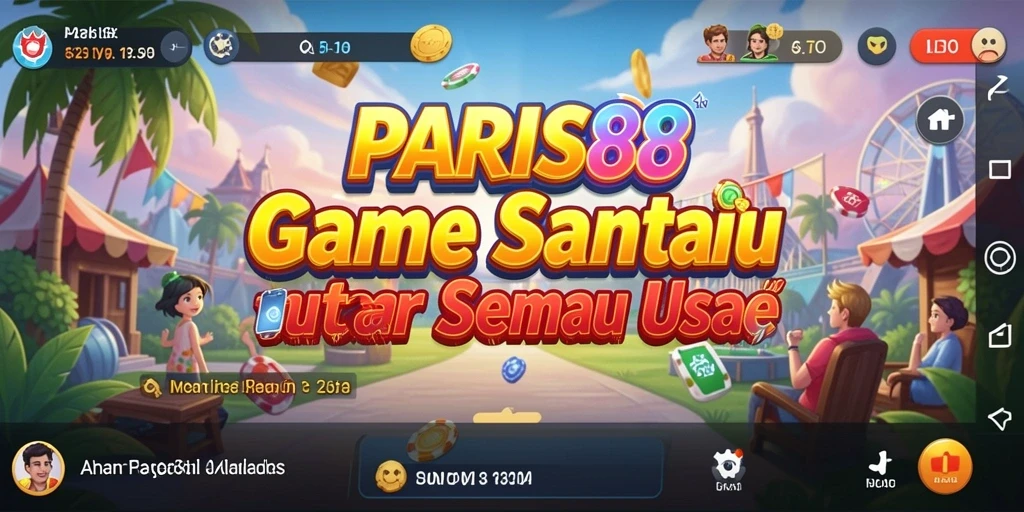Tampilan gameplay seru dari <strong>PARIS88</strong> yang menghibur dan menarik.