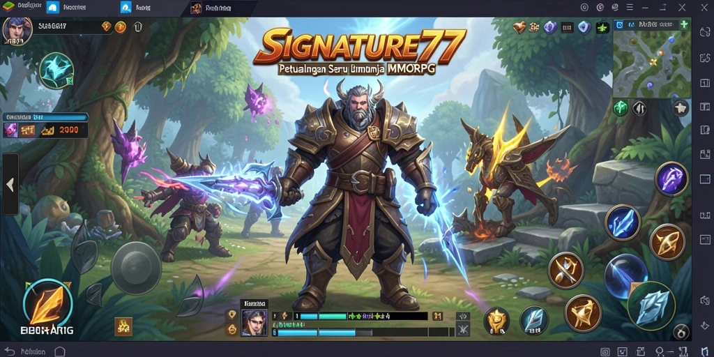 Gameplay SIGNATURE77 yang menakjubkan dalam dunia MMORPG.