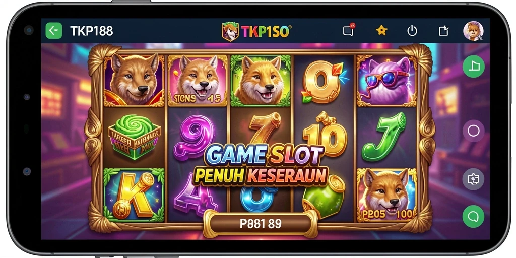Tampilan gameplay menarik dari TKP188 dengan berbagai mesin Slot.