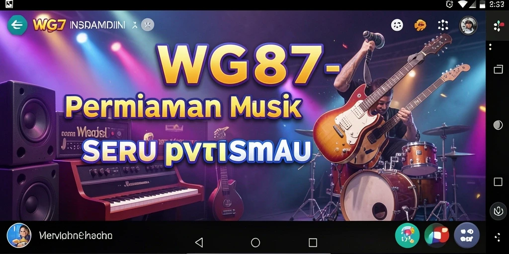 Tampilan gameplay <strong>WG87</strong> yang menakjubkan dan interaktif.